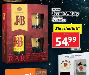 J&B RARE Scotch Whisky