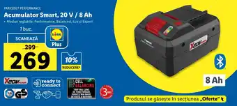 Lidl Acumulator Smart, 20 V / 8 Ah Ofertă