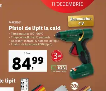 Lidl Pistol de lipit la cald Ofertă