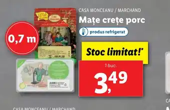 Mate crete porc