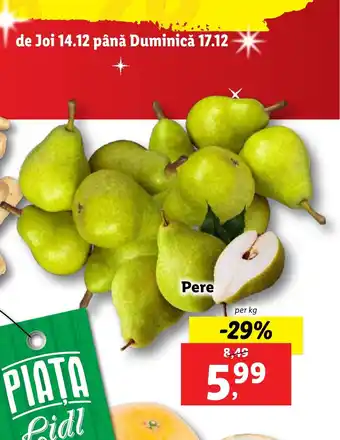 Lidl Pere Ofertă