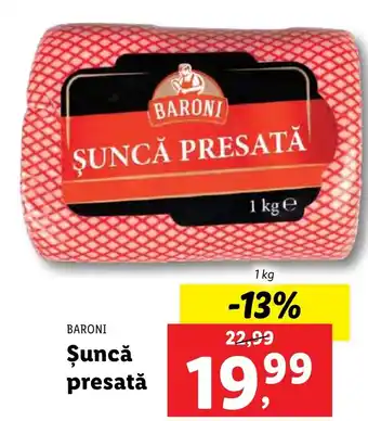 Lidl Şuncă presată Ofertă