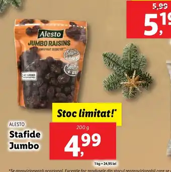 Lidl Stafide Jumbo Ofertă