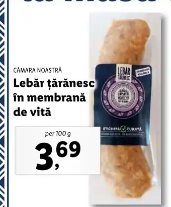 Lidl Lebăr țărănesc în membrană de vită Ofertă