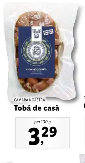 Lidl CĂMARA NOASTRĂ Tobă de casă Ofertă