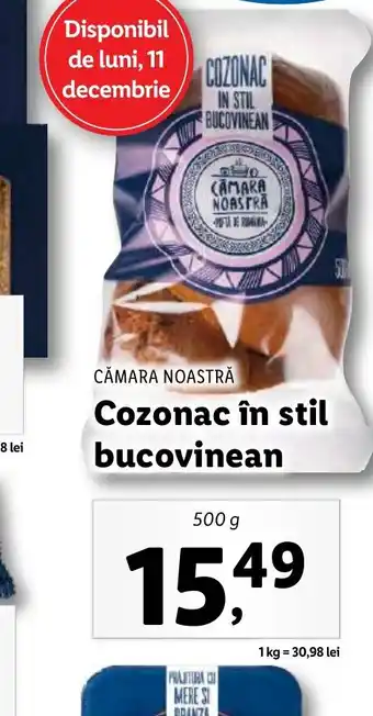 Cozonac în stil bucovinean