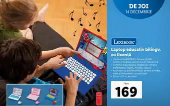 Lidl Laptop educativ bilingv, cu licenţă Ofertă