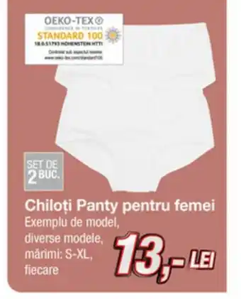 Kik Chiloți Panty pentru femei Ofertă