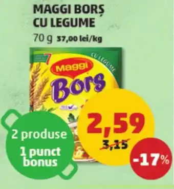 Penny MAGGI BORS CU LEGUME Ofertă