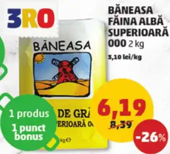 BĂNEASA FĂINA ALBĂ SUPERIOARĂ 000