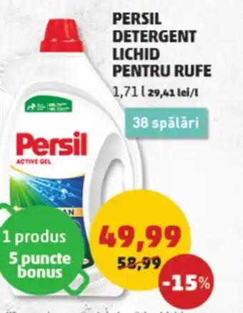 Penny PERSIL DETERGENT LICHID PENTRU RUFE Ofertă