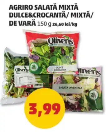 Penny AGRIRO SALATĂ MIXTĂ DULCE&CROCANTĂ/ MIXTĂ/ DE VARĂ Ofertă