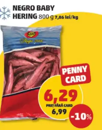 Penny NEGRO BABY HERING Ofertă