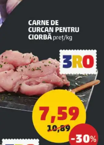 Penny CARNE DE CURCAN PENTRU CIORBĂ Ofertă