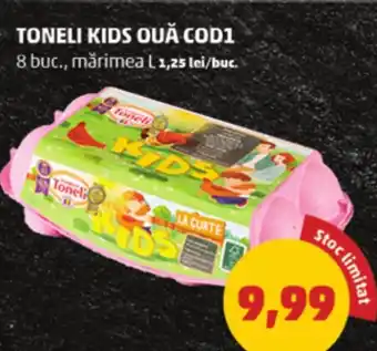 Penny TONELI KIDS OUĂ COD1 Ofertă