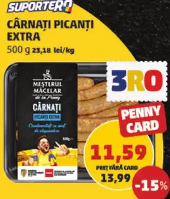 Penny CÂRNAŢI PICANȚI EXTRA Ofertă