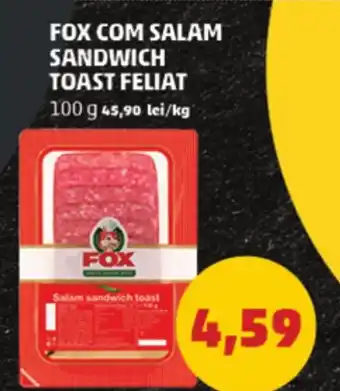 FOX COM SALAM SANDWICH TOAST FELIAT