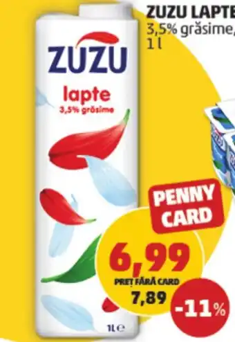 Penny ZUZU LAPTE Ofertă