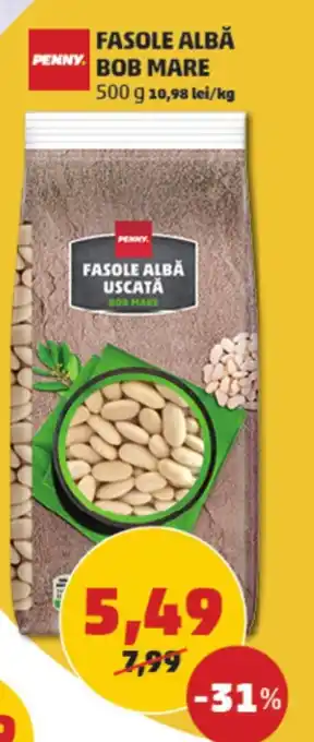 Penny FASOLE ALBĂ BOB MARE Ofertă