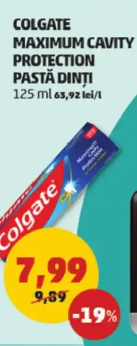 Penny COLGATE MAXIMUM CAVITY PROTECTION PASTĂ DINŢI Ofertă