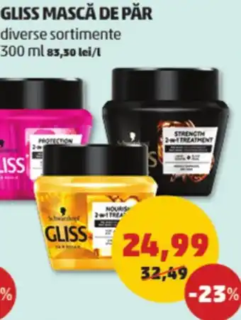 Penny GLISS MASCĂ DE PĂR Ofertă