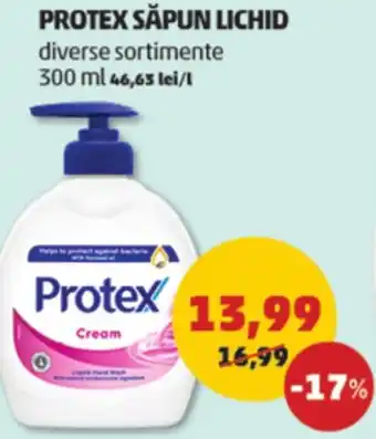 Penny PROTEX SĂPUN LICHID Ofertă