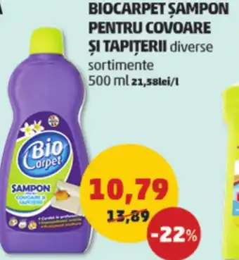 Penny BIOCARPET ŞAMPON PENTRU COVOARE ȘI TAPITERII Ofertă