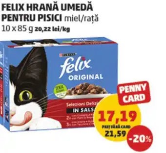 Penny FELIX HRANĂ UMEDA PENTRU PISICI Ofertă