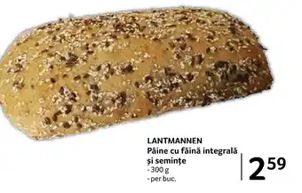 Selgros LANTMANNEN Pâine cu făină integrală şi semințe Ofertă