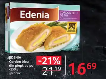 Selgros EDENIA Cordon bleu din piept de pui Ofertă