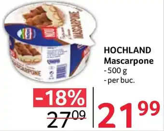 Selgros HOCHLAND Mascarpone Ofertă