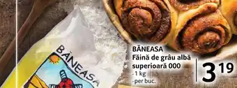 Selgros BĂNEASA Făină de grâu albă superioară 000 Ofertă