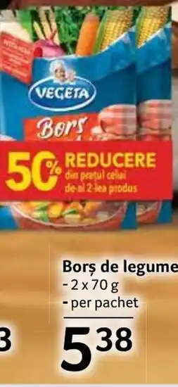 Selgros Borş de legume Ofertă