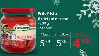 Selgros Erös Pista Ardei iute tocat Ofertă