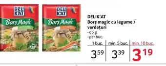 Selgros DELIK'AT Borş magic cu legume / verdețuri Ofertă
