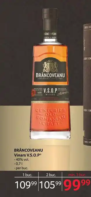 Selgros BRÂNCOVEANU Vinars V.S.O.P Ofertă