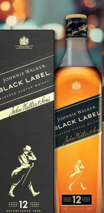Selgros JOHNNIE WALKER Black Label Scotch whisky Ofertă