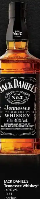 Selgros JACK DANIEL'S Tennessee Whiskey Ofertă