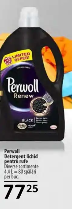 Selgros Perwoll Detergent lichid pentru rufe Ofertă