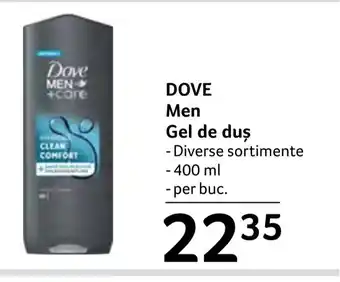Selgros DOVE Men Gel de dus Ofertă