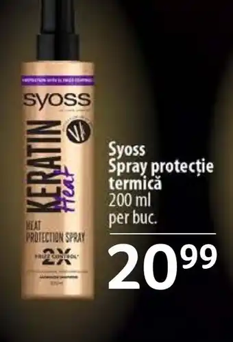 Selgros Syoss Spray protecţie termică 200 ml Ofertă