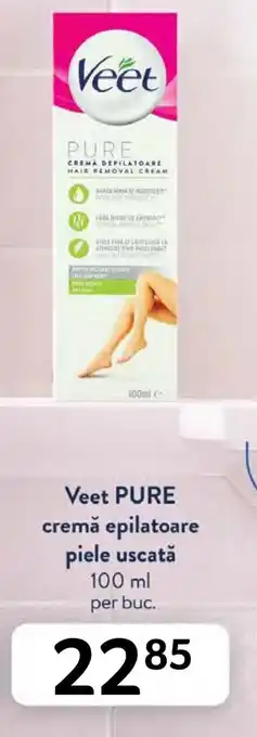Selgros Veet PURE cremă epilatoare piele uscată Ofertă
