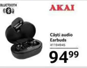 Selgros Căşti audio Earbuds Ofertă
