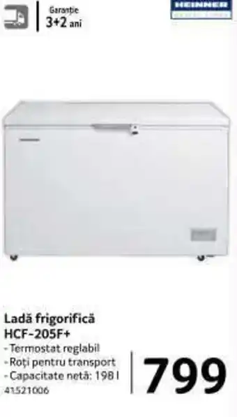 Selgros Ladă frigorifică HCF-205F+ Ofertă
