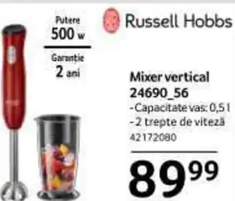 Selgros Russell Hobbs Mixer vertical 24690_56 Ofertă