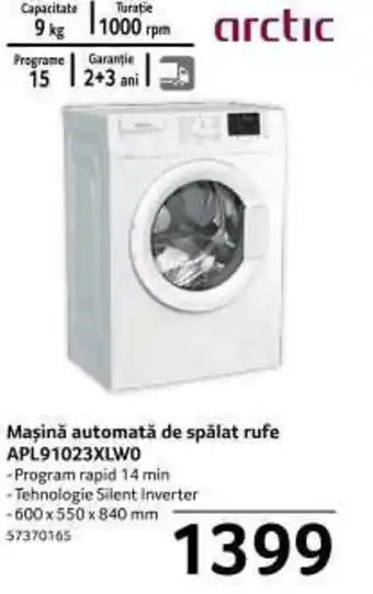 Selgros Maşină automată de spalat rufe APL91023XLW0 Ofertă