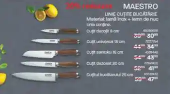 Selgros MAESTRO LINIE CUTITE BUCĂTĂRIE Ofertă