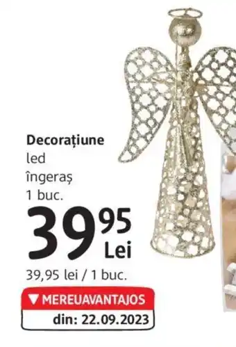 Decorațiune led îngeraş