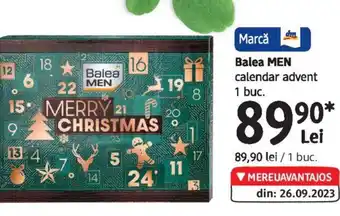 DM Balea MEN calendar advent 1 buc. Ofertă