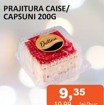 Unicarm PRAJITURA CAISE/ CAPSUNI 200G Ofertă